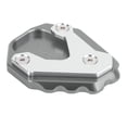 thumbnail image 1 of Accesorios para motocicletas, Ampliador de pata de cabra para motocicleta Placa de extensión de caballete lateral de aluminio Almohadilla de extensión de caballete lateral Creado con maestría, 1 of 9