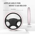 thumbnail image 5 of Naloa Cute Rabbit Elastic Steering Wheel Cover, Auto Steering Wheel Cover – 15 Inch , Comfortable Grip, Fit Suvs,Vans Cars,Trucks, 5 of 8