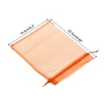thumbnail image 2 of Uxcell Fruit Protection Bags 9x6" Nylon Fruit Netting Cover Bags with Drawstring for Garden Fruits Orange 100Pack, 2 of 6