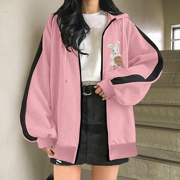 Ichuanyi liquidación mujeres impresas casuales de manga larga blusa con capucha blusa tops sudaderas ICHUANYI WER2023082208970