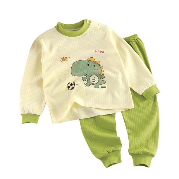 Manga larga vestido de línea para las mujeres Niños impreso manga larga cuello redondo con pantalones cortos conjunto, vestido corto de manga larga