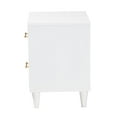 thumbnail image 5 of Baxton Studio Louetta Coastal Nightstand, 2-Drawer, White, 5 of 9