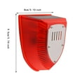 thumbnail image 3 of Solar Animal Motion Sensor Outdoor Alarm Lamp Dog Barking Water Hot L4 D1T9, 3 of 4