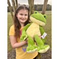 thumbnail image 6 of MaoGoLan Plush Frog Stuffed Animal 17.7" Cute Frog Soft Toy with White Belly, 6 of 9