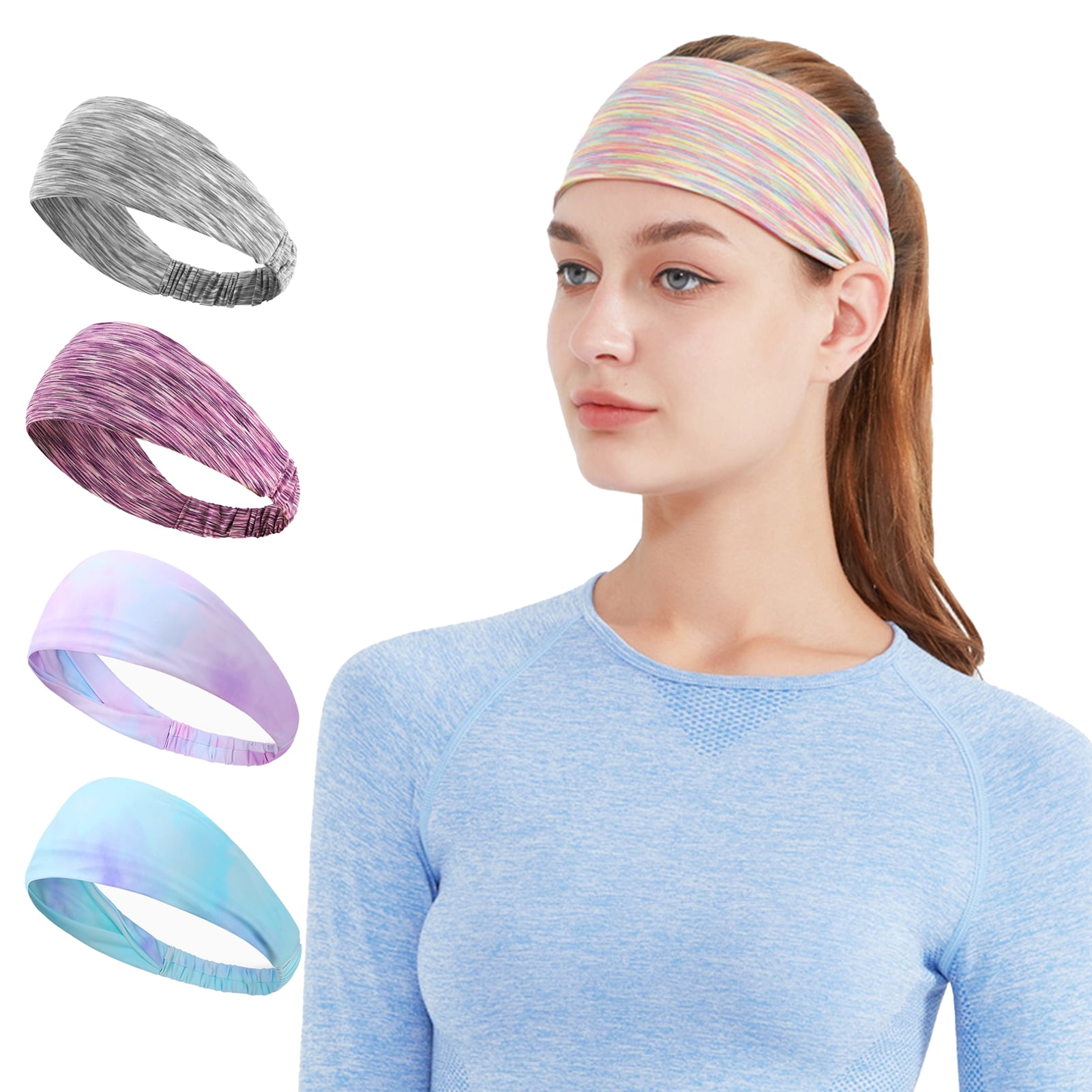 Visland Headbands with Buttons for Doctor Nurse Protect Ears Elasticity