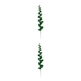 thumbnail image 4 of Ounissouiy 12 Uds. ABS elegancia boda hojas artificiales para decoración de jardín decoración para fiesta de boda plantas verde oscuro-sólido Verde oscuro-Sólido 2Conjunto, 4 of 6