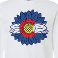 thumbnail image 4 of Inktastic Colorado Flag Sunflower Long Sleeve T-Shirt, 4 of 5