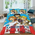 thumbnail image 2 of Liberty's Kids Themed Bed Sheet Set Three Piece Set 53x79 In ches Comfortable And Skin Friendly Unique Design Creating A Star Studded Night Home Decor Gifts For Family Friends fans, 2 of 6