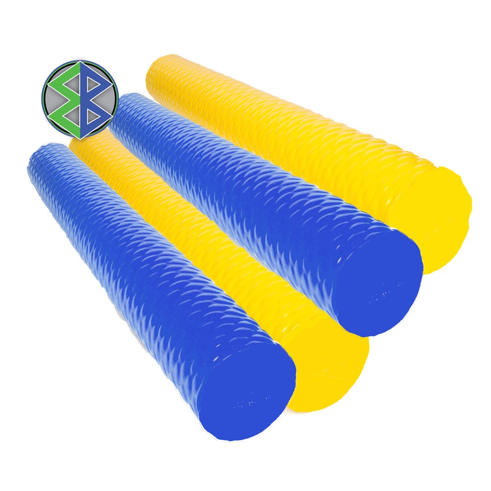 VOS noodle 4 pack pool floats (2*Blue & 2*Yellow)