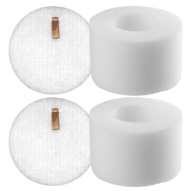 MYG pour Filtres Éponge de Remplacement pour Aspirateurs Portables Humides et Secs Shark MessMaster VS100 VS101 VS100C, Accessoires d'Aspirateur Réutilisables Lavables Haute Densité (2 Ensembles)