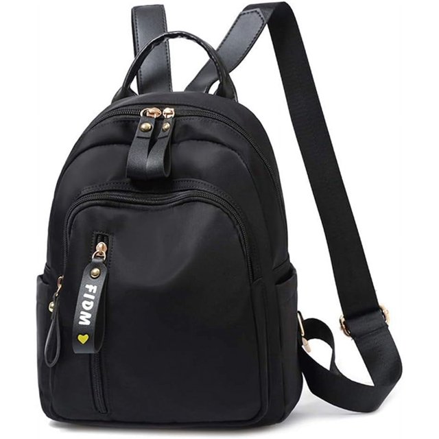 Backpack for Women Small, Mini Nylon Travel Backpack Purse, Shoulder Bag Cute Lightweight for Ladies
