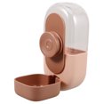 thumbnail image 1 of OULII 1Pcs Pet Water Station With Prevent Overflow Function 11.8X6.1X3. Pink For Pet Owners, 1 of 8