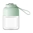 thumbnail image 2 of Licuadora portátil, taza de exprimidor eléctrica compacta para batidos y batidos de jugo de jugo 1100 ml para el regalo de cumpleaños para acampar de Verde, 2 of 8