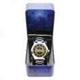 thumbnail image 2 of Batman Classic Logo White and Gold Analog Watch with Metal Band, 2 of 2