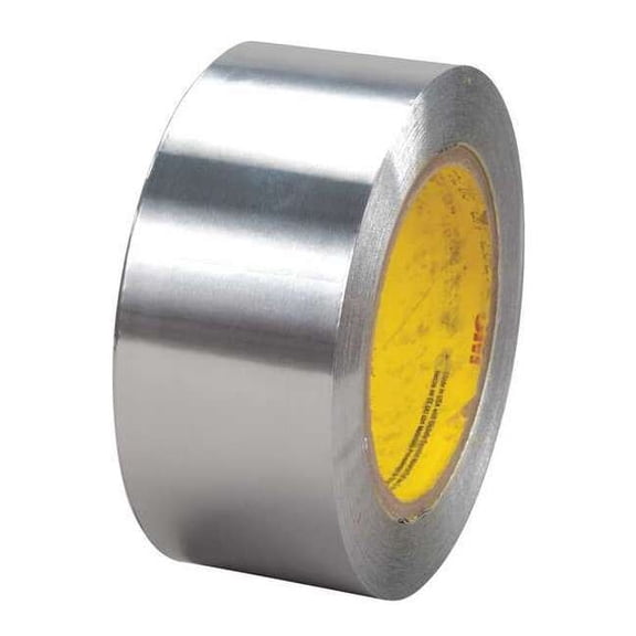 3m Foil Tape, Aluminum, Silver, 60 yd L, 3 in W 34383