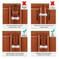thumbnail image 4 of Cabinet Locks Child Safety Locks,Baby Safety Cabinet Locks - Baby Proofing Cabinet Kitchen System with Strong Adhesive Tape, 4 of 5