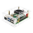 thumbnail image 1 of Disipador Térmico Aluminio Ndcxsfigh Con Carcasa Acrílica para Raspberry Pi 5 Con Ventilador Refrigeración modelo C, 1 of 9