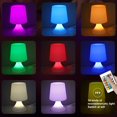 thumbnail image 2 of Lámpara De Mesa Con Altavoz Bluetooth, 6 Colores Y 3 Modos, Luz Nocturna, Lámpara De Noche Recargable Para Dormitorio, Sala De Estar, Patio, Jardín Yuarrent HA037304-00, 2 of 6