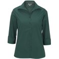 thumbnail image 1 of Edwards Blouse Popeline Légère à Col Ouvert pour Femmes Manches 3/4, 1 of 1