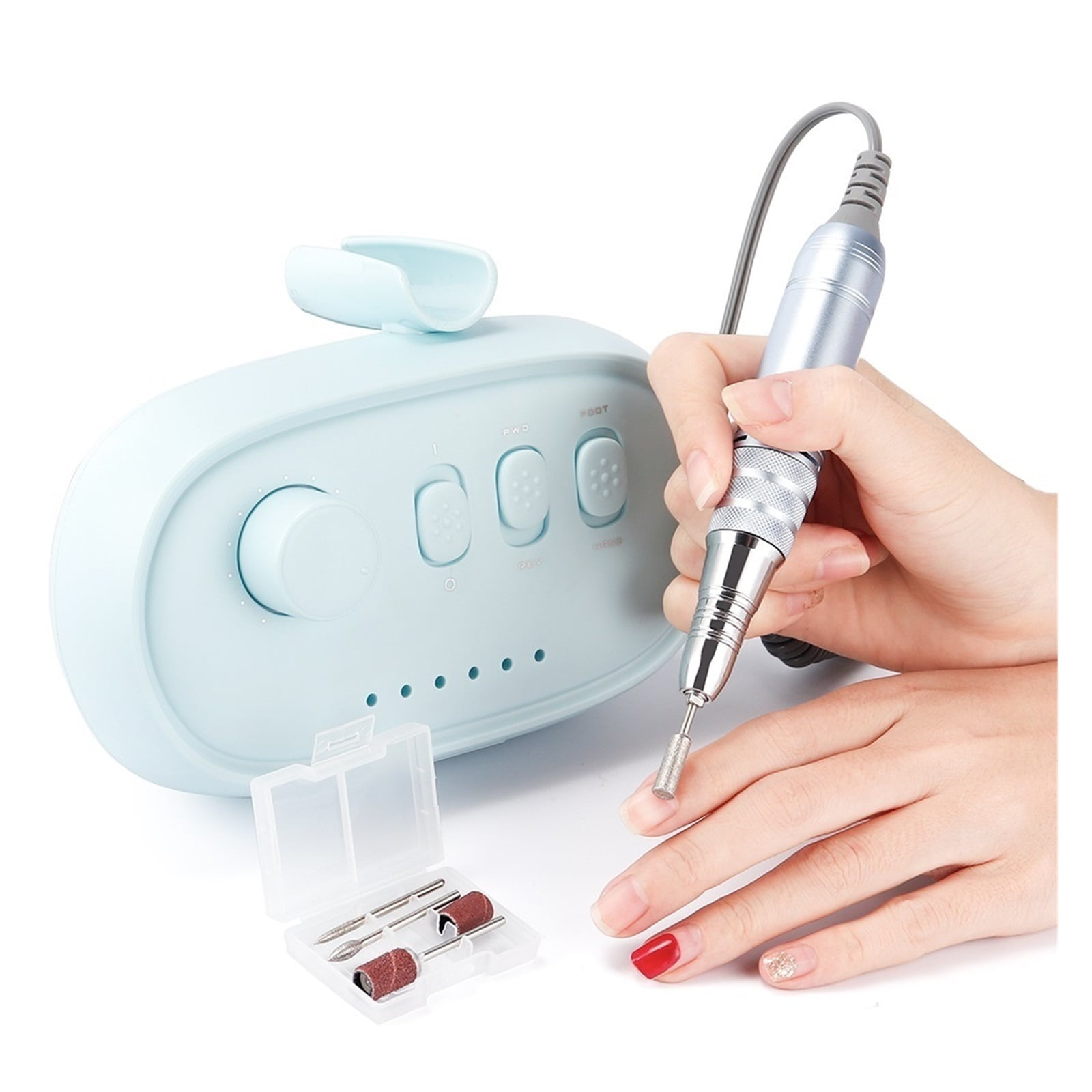 35000RPM Electric Nail Drill Machine, Manicure Nail Polisher For Gel Nail Removal Polishing Drill, Pedicure Nail Art Equipment ,Low Noise