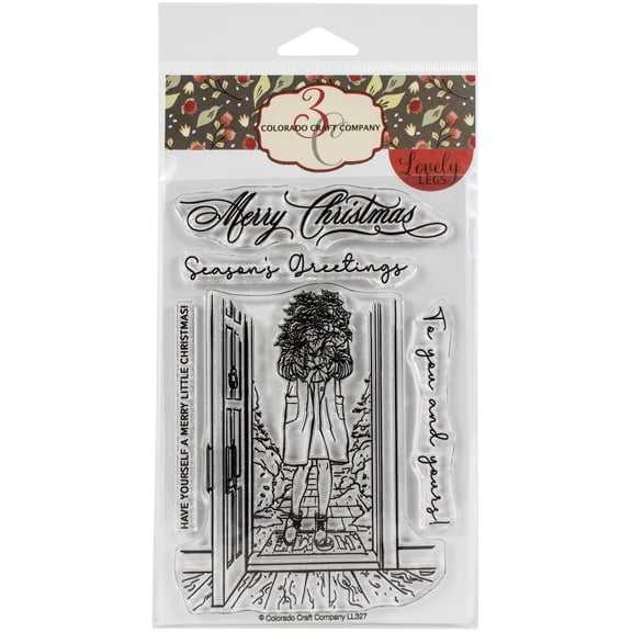 Colorado Craft Company Winter Season Poinsettia-Lovely Legs