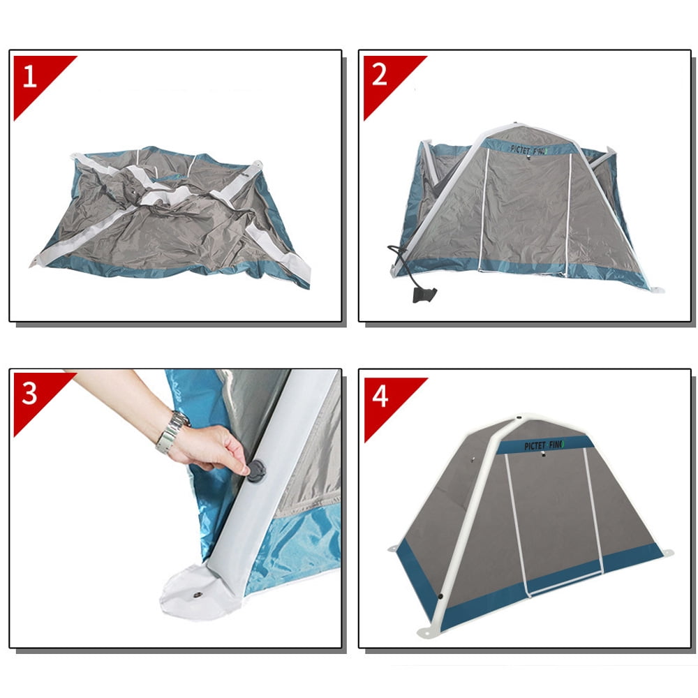 Homgeek Inflatable Tent 2-3 Persons 