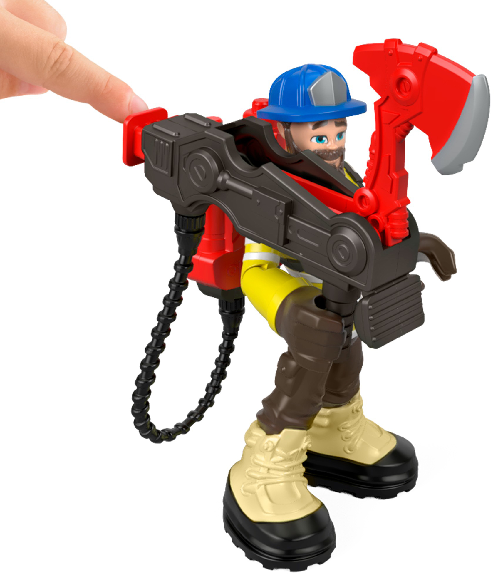 Fisher-Price Rescue Heroes Forrest Fuego Firefighter Figure Set - image 4 of 7