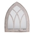 thumbnail image 1 of Esschert Design  Gothic Mirror, White Wash, 1 of 1