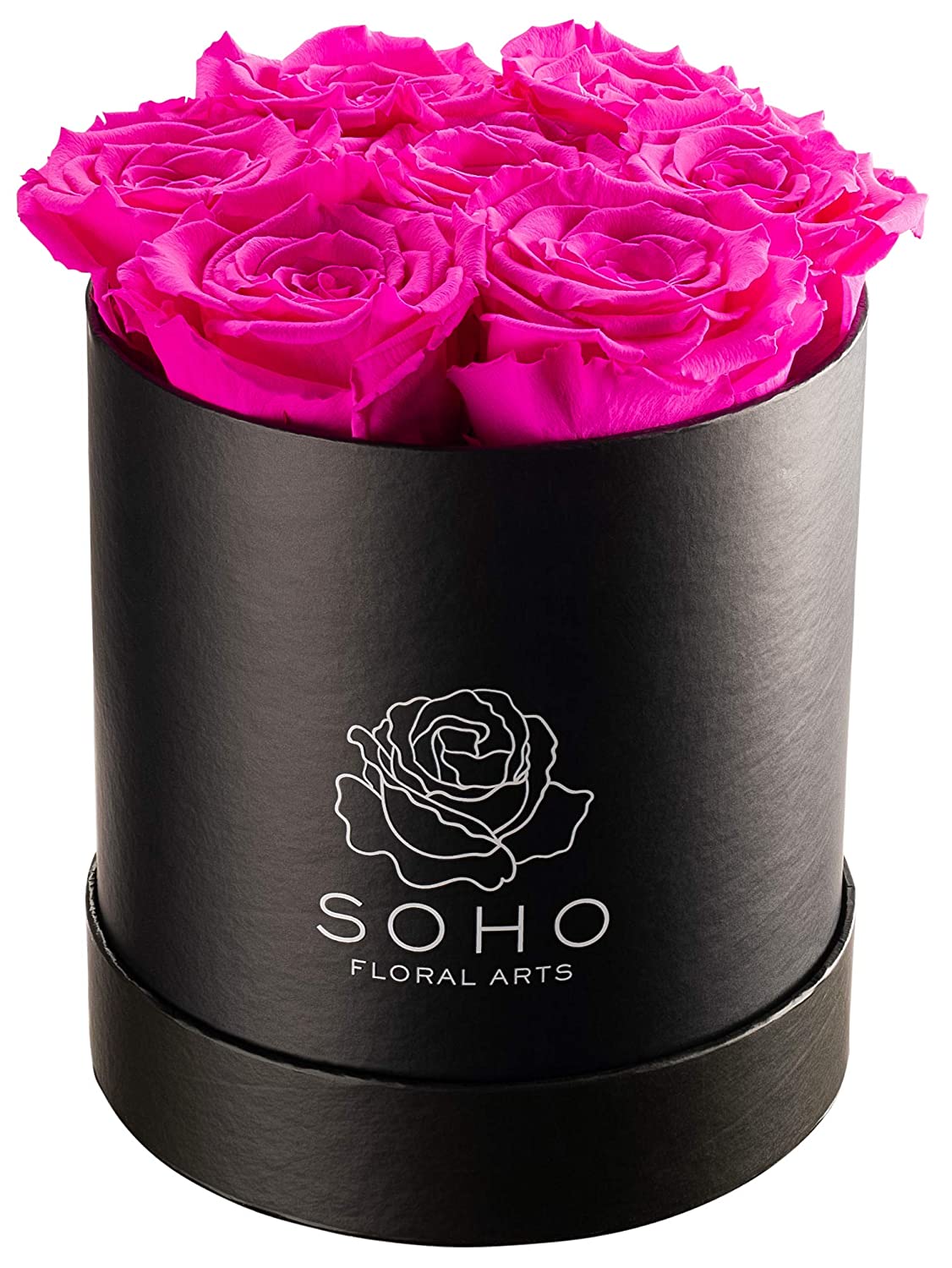 Soho Floral Arts Real Roses That Last a Year and More Fresh Flowers Eternal Roses in a Box
