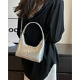 thumbnail image 2 of Kukuzhu Hobo Bag Women Leather Tote Bag Chic Top Handle Bag Purse, 2 of 5
