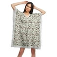 thumbnail image 1 of Moomaya Robe Courte de Caftan de Plage, Robe de Couverture Imprimée, Kaftan pour Femmes, Tenue de Plage, Couverture, 1 of 4