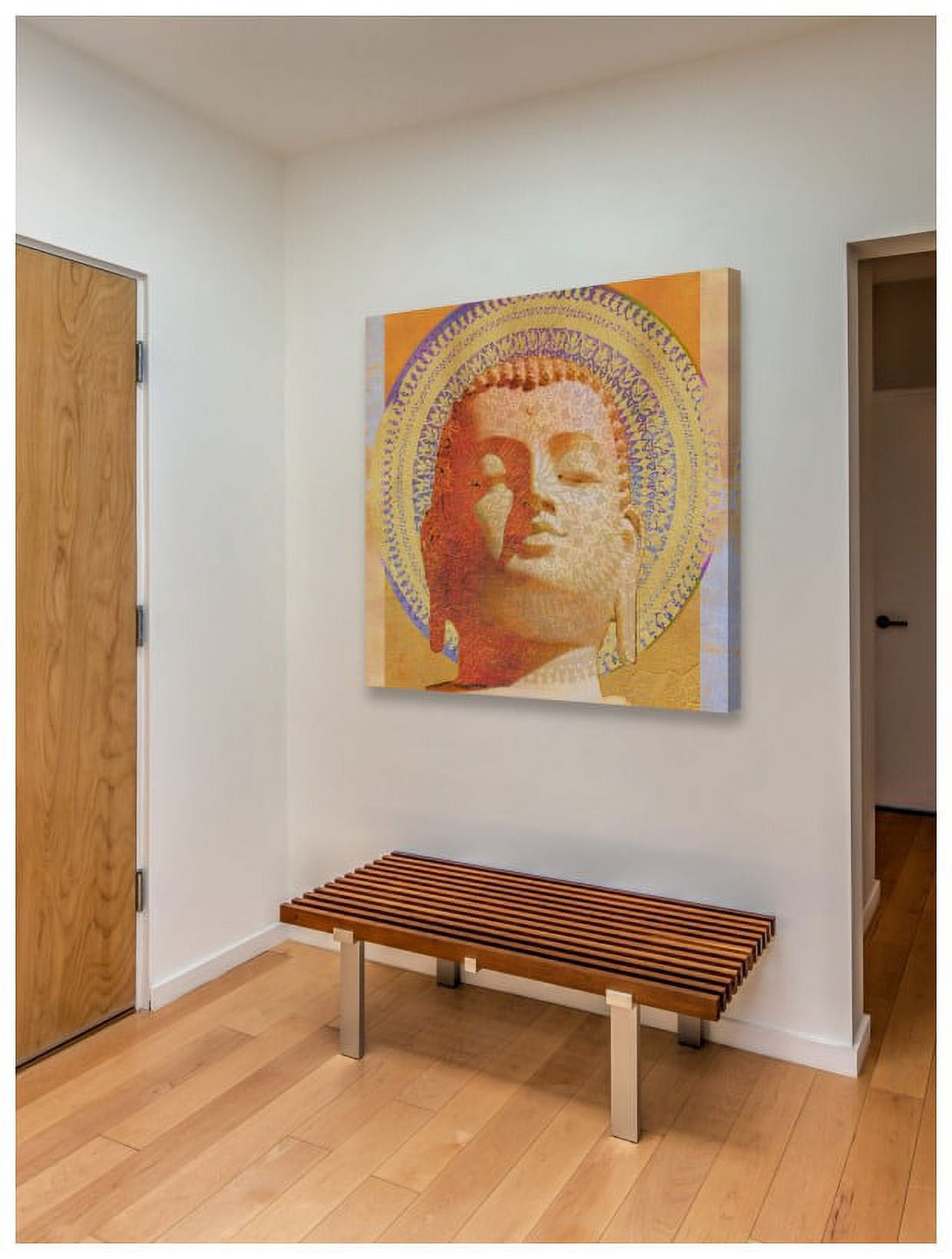 "Buddha II" Painting Print on Wrapped Canvas