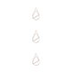 thumbnail image 4 of Cateissary Clip de papel de 30 piezas con forma de gota de agua, pinza para notas plateada, rosa Type1 NO1, 4 of 6