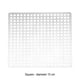 thumbnail image 5 of Ounissouiy Cubierta de drenaje cuadrada resistente y duradera Fácil de instalar Fabricada en acero inoxidable Fácil de limpiar Juegos de accesorios de baño 15cm, 5 of 6