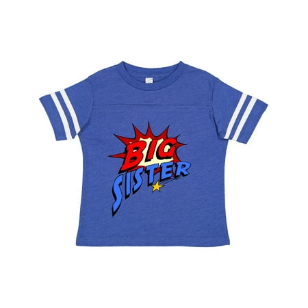 

Inktastic Big Sister Superhero Gift Toddler Toddler Girl T-Shirt