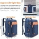 thumbnail image 2 of Mochila Lumesner Carry On de 40 litros de capacidad, resistente al agua, azul, 2 of 7