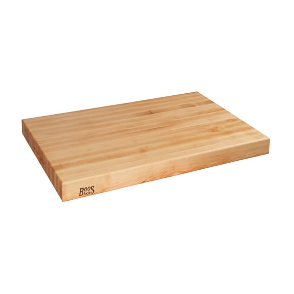 John Boos & Co. Edge-Grain Reversible Cutting Board, Maple - 30" x 23" - 2.25" Thick