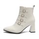 thumbnail image 4 of Botas de cuero con cremallera lateral y hebilla decorativa de tacón alto y punta estrecha para mujer a la moda de otoño Wmkox8yii hfjk1122, 4 of 9
