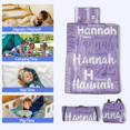 thumbnail image 5 of KAINSY Custom Name Toddler Nap Mat, Personalized Kids Sleeping Mat for Daycare, Nap Mats for Preschool with Pillow and Blanket, Rolled Sleeping Bag for Boys, Girls, Sleepover, Kindergarten, 5 of 8