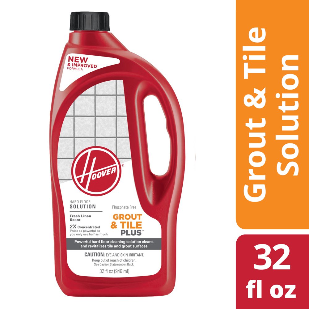Hoover 2X FloorMate Tile and Grout + Hard Floor Cleaning Solution 32 oz