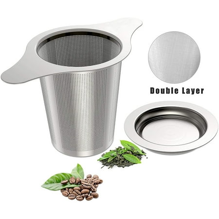 Stainless Steel Mesh Tea Infuser & Coaster