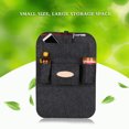 thumbnail image 2 of Auto Car Backseat Organizer Car-Styling Holder Felt Covers Versatile Multi-Pocket Seat Wool Felt Storage Container Hanging Box Multifunction Vehicle Accessories Bag, 2 of 7