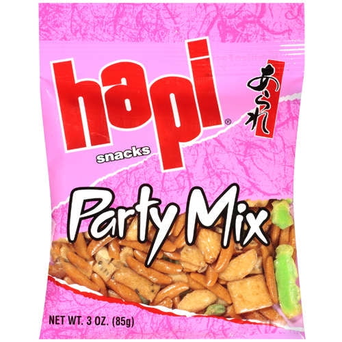 Hapi Snacks Party Mix, 3 oz by Jfc International Inc. Box 1 of 6