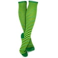 thumbnail image 4 of TeeHee Women's St. Patrick's Day Cotton Knee High Socks 3-Pack (Shamrock), 4 of 8