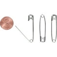 Hello Hobby Size 2 Steel Silver Safety Pins (125 Count)