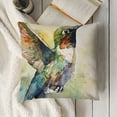 thumbnail image 3 of SHANXI Watercolor Painting Throw Pillow Cover Super Soft Decorative Pillowcases Cushion Covers Square Pillow Shams Home Bedroom Decor 24x24in, 3 of 5