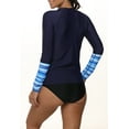 thumbnail image 3 of Charmo Women Rashguards UV Sun Protection Lonng Sleeve Rash Guard Swim Shirt, 3 of 6