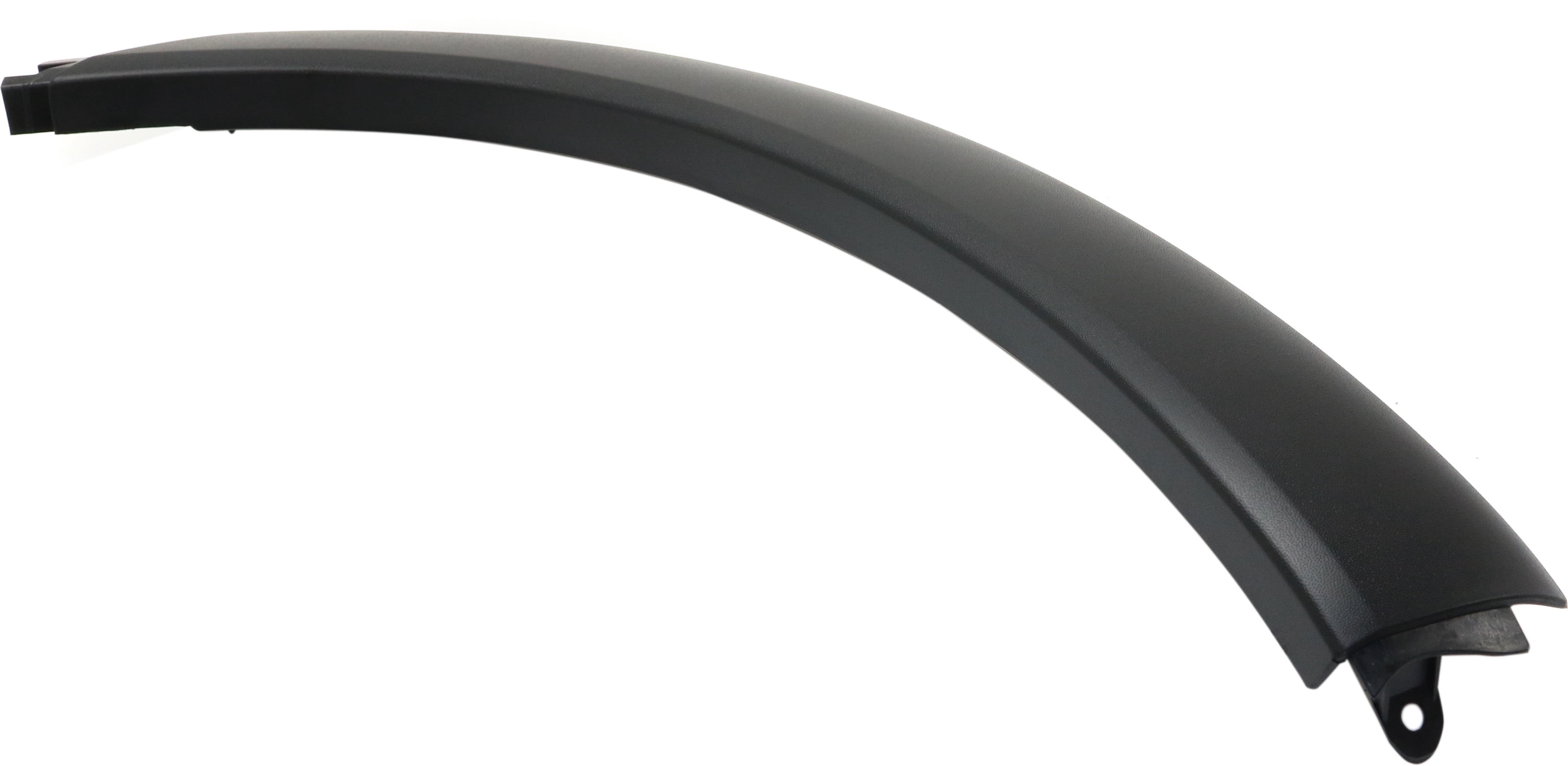 Fender Trim Compatible with 2011-2014 Porsche Cayenne Front, Right Passenger Side, Front Section Textured Black