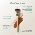 thumbnail image 3 of EcoTools Liquid Foundation Brush with Bamboo Handle and Synthetic Bristles, 3 of 7