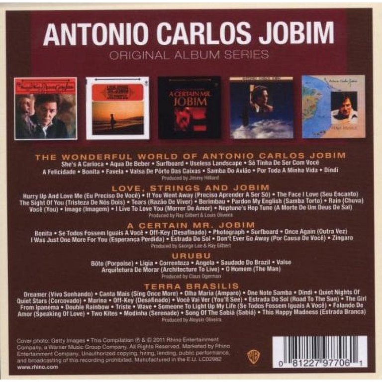 Antonio Carlos Jobim - Original Album Series - World / Reggae - CD 